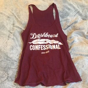 Dashboard Confessional band tank